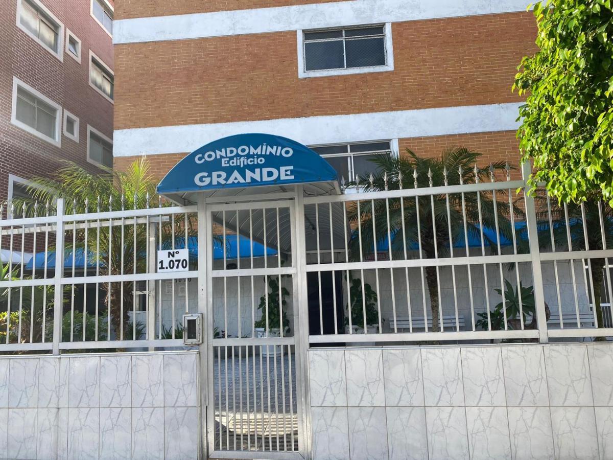 Praia Grande - Aviacao - Apto Estudio - 200 Mts Da Praia Экстерьер фото